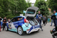 Rallye Český Krumlov: Roman Odložilík startoval s Fordem Fiesta R5